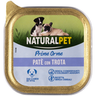 Naturalpet Prime Orme Puppy paté con Trota 150gr