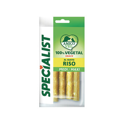 Amico Veg Dog Snack con Riso Soffiato Medio 4 pz - 80 gr