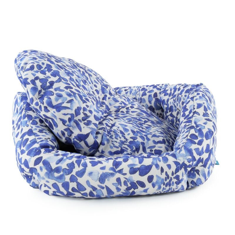 Leo Pet Cuccia Santorini Blue Petals 55x45xh18 cm 