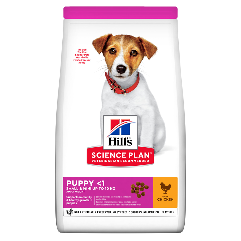 Hill's Science Plan  Small & Mini Dog Puppy con Pollo 1,5 kg