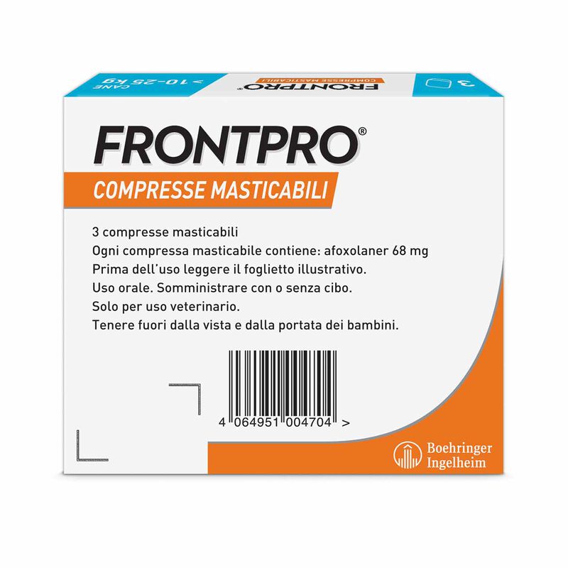Frontpro compresse masticabili per cani 10-25 kg