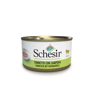 Schesir Cat Adult Tonnetto con Lampuga in jelly 85 gr