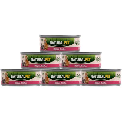 Naturalpet Cat Sterilised Mousse al maiale 85gr