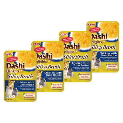 Ciao Dashi Delights Silky Broth Brodo Dashi con straccetti di Pollo e Tonno 40 gr