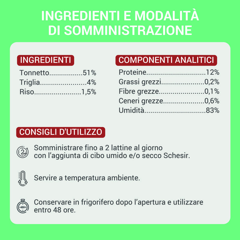 Schesir Cat Tonnetto con Triglia in Brodo di Pesce 70 gr