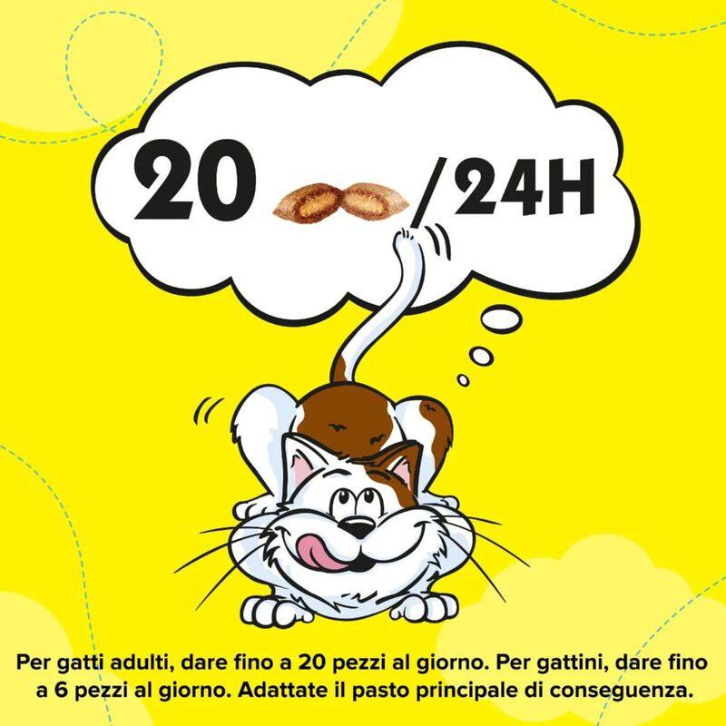 Catisfactions Snack per Gatto con Erba Gatta 60 gr