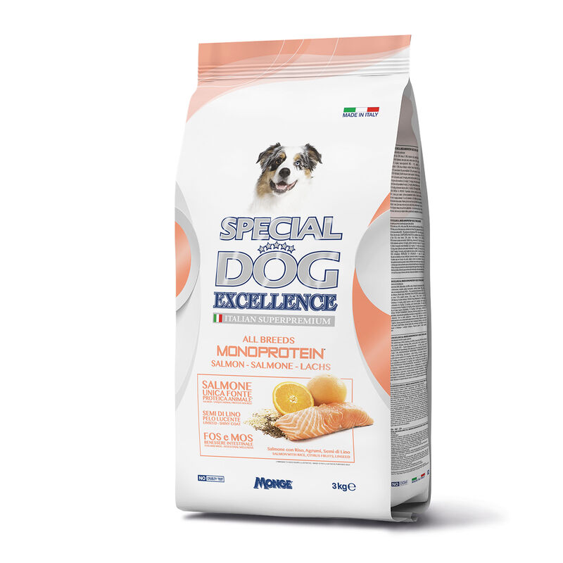 Special Dog Excellence All Breeds Monoprotein Dog Adult Salmone 3 kg