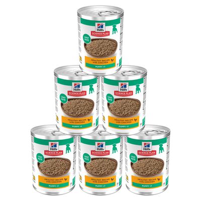 Hill's Science Plan Dog Puppy con Pollo Lattina 370 gr