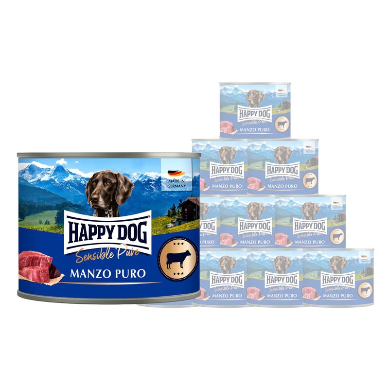 Happy Dog Sensible Pure Manzo Puro 200 gr