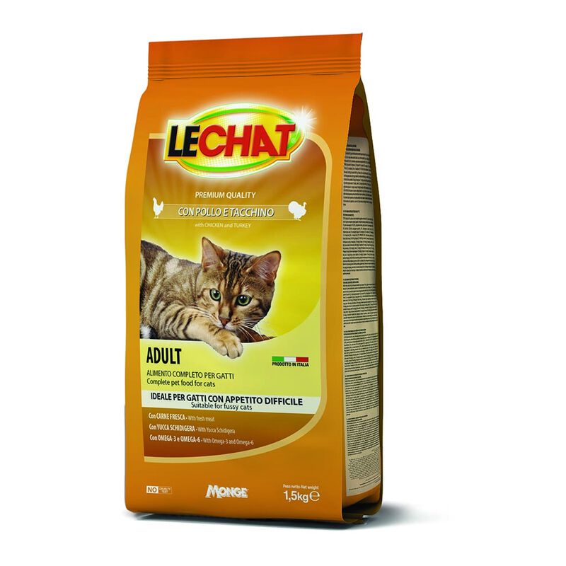 Le Chat gatti adulti con Pollo e Tacchino 1,5 kg