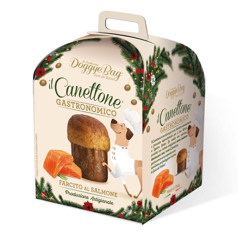 DoggyeBag Canettone gastronomico con salmone 125 gr 