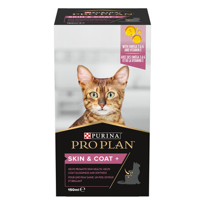 Purina Pro Plan Supplements Cat Adult Skin and Coat 150ml