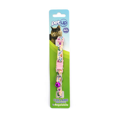 Petup Collare Gatto 10mm Mix Rosa