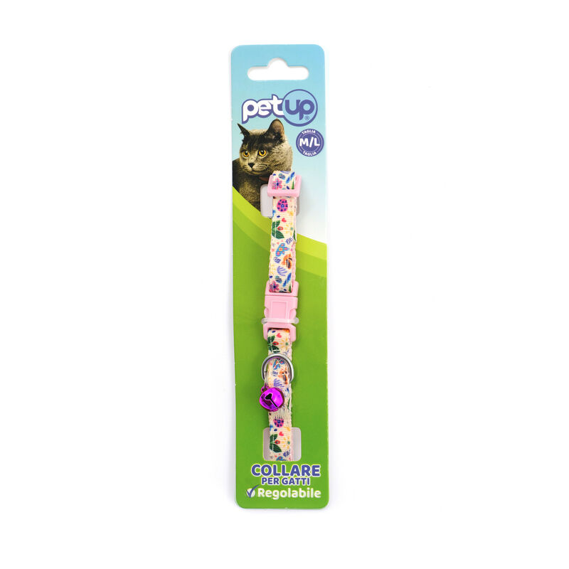 Petup Collare Gatto 10mm Mix Verde