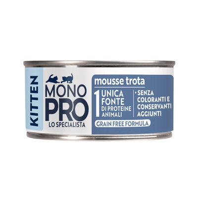 Monopro Kitten Mousse Trota 85gr