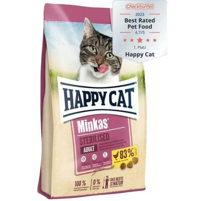 Happy Cat Sterilised Minkas al Pollo 1.5 kg