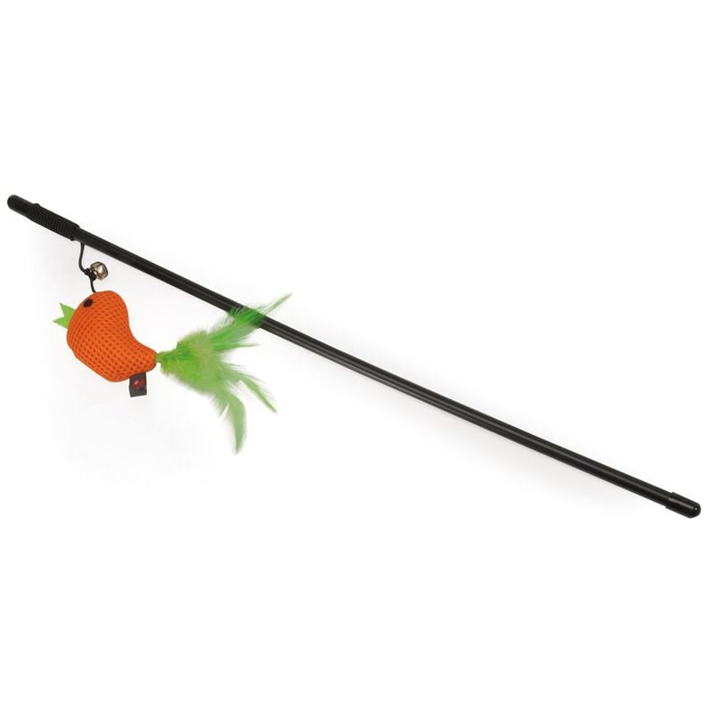 Camon Cannetta con Uccellino e Campanellino per gatti 48 cm