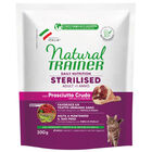 Natural Trainer Cat Adult Sterilised Prosciutto Crudo 300 gr image number 0