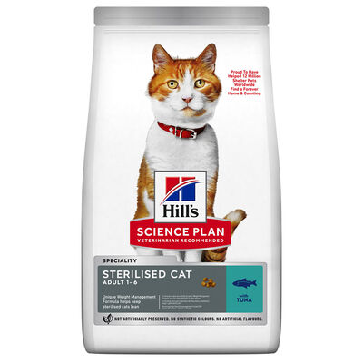 Hill's Science Plan Cat Adult Sterilised con Tonno 1,5 kg