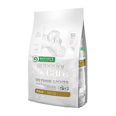 Nature's Protection Superior Care Dog Adult Mini White Coat con Agnello 1,5 kg