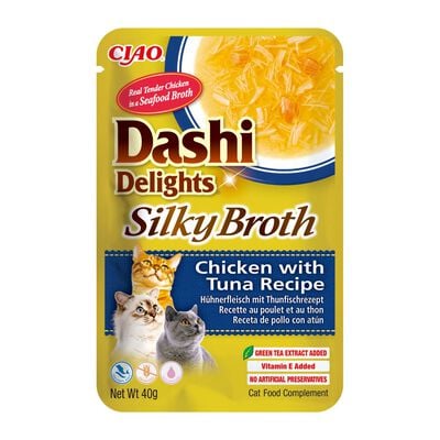 Ciao Dashi Delights Silky Broth Brodo Dashi con straccetti di Pollo e Tonno 40 gr