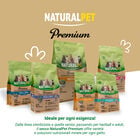 Naturalpet Premium Cat Adult Steril ricco in Tonno con Salmone 8 kg