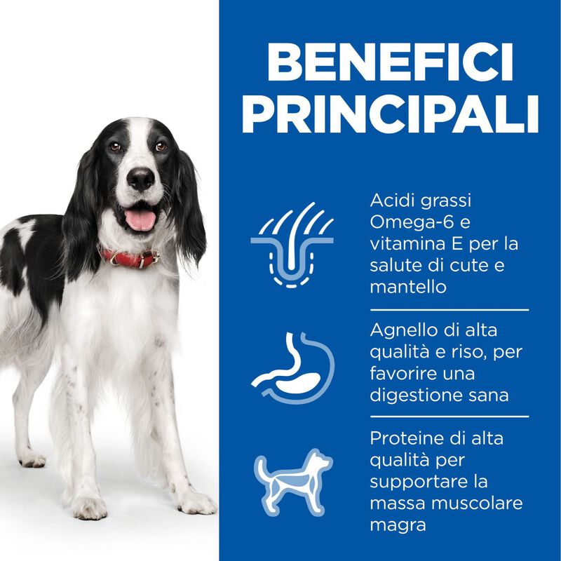 Hill's Science Plan Dog Adult Medium con Agnello e Riso 14 kg