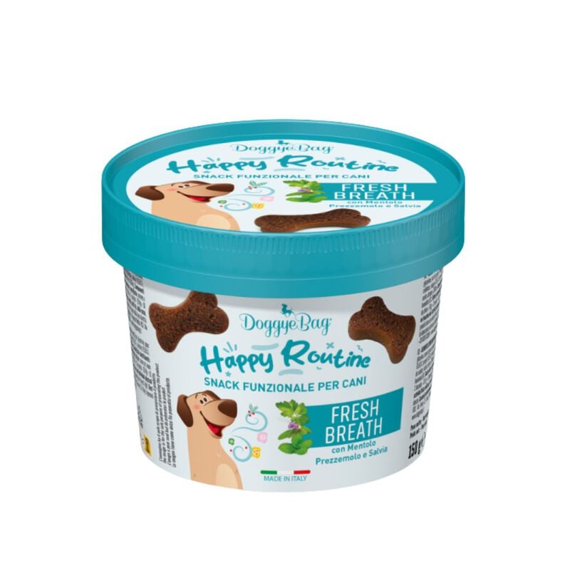 DoggyeBag Happy Routine Snack Cane Fresh Breath 150 gr