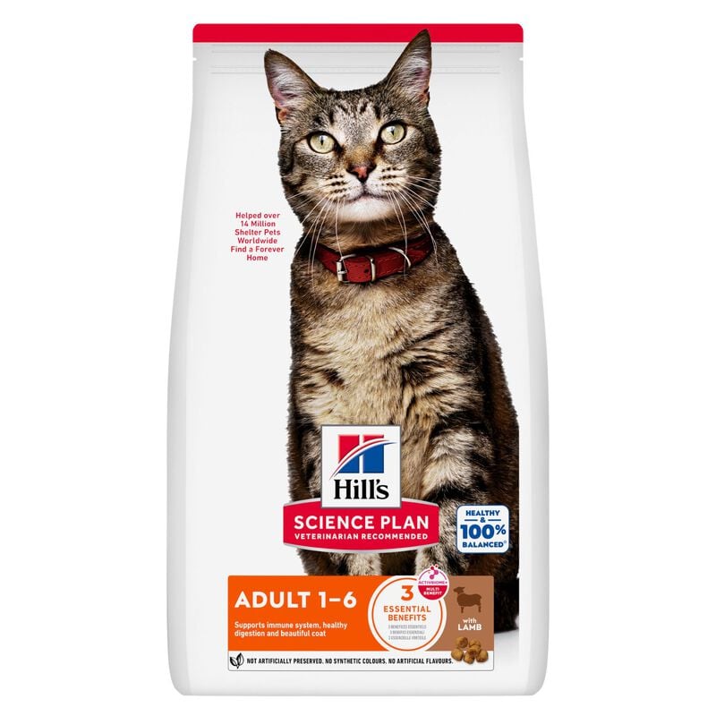 Hill's Science Plan Cat Adult con Agnello 7 kg