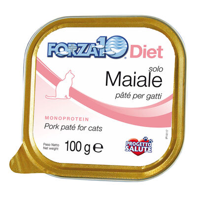 Forza10 Diet Cat Solo paté con Maiale 100 gr