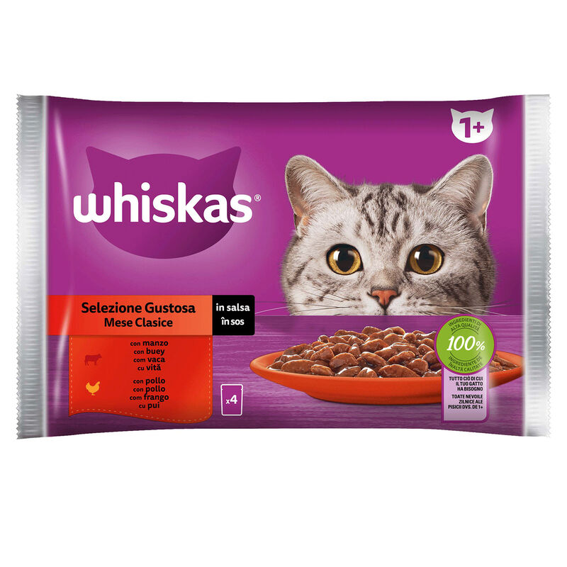 Whiskas Core Selezione Gustosa 4x85gr