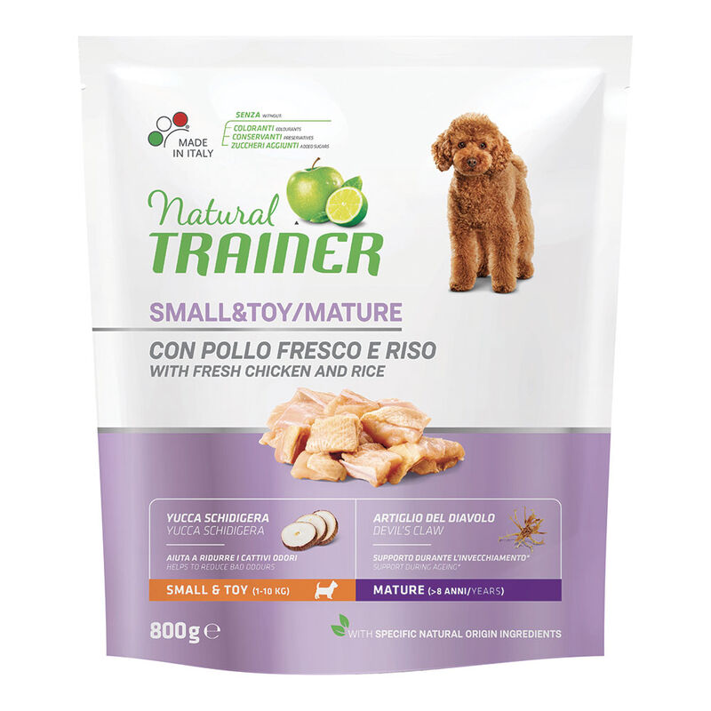 Natural Trainer Dog Adult Small & Toy Maturity con Pollo 800 gr