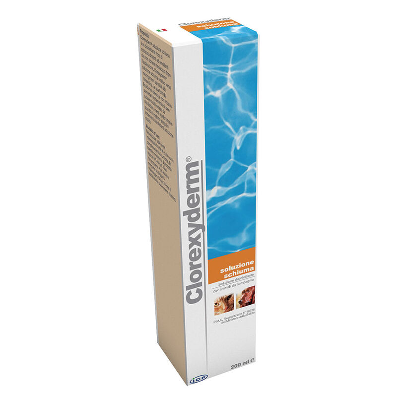 I.c.f Clorexyderm soluzione schiuma 200 ml.