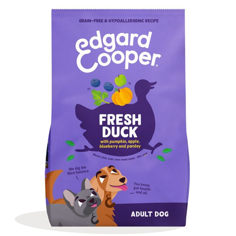 Edgard & Cooper Crocchette per cani adulti con Anatra 12 kg