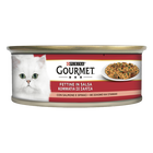 Gourmet Rosso Cat Adult Fettine con Salmone e Spinaci 195 gr