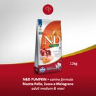 Farmina N&D Pumpkin Dog Adult Medium & Maxi Pollo e Melograno 12 kg