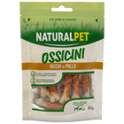 Naturalpet Doggy Snacks Osso con Pollo 80 gr image number 0