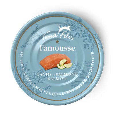 Terra Felis Famousse Cat Adult Salmone 80 gr