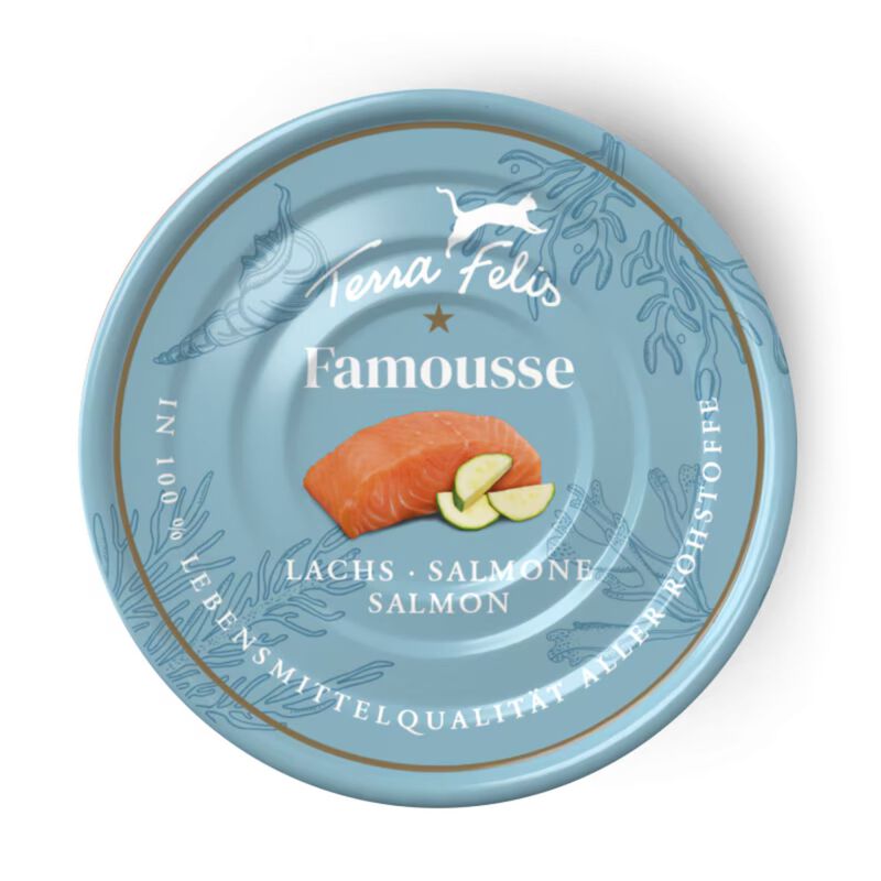 Terra Felis Famousse Cat Adult Salmone 80 gr