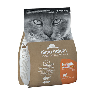 Almo Nature Holistic Cat con Tonno e Salmone 2 kg