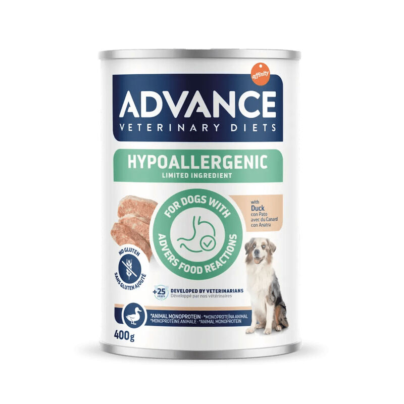 Advance Veterinary Diets Dog Hypoallergenic Anatra 400g