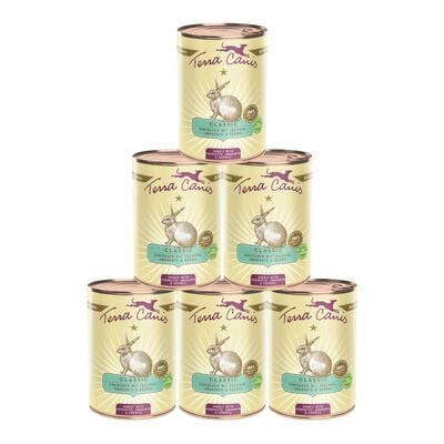 Terra Canis Dog Classic Coniglio con Zucchino, Amaranto e Aglio orsino 400 gr