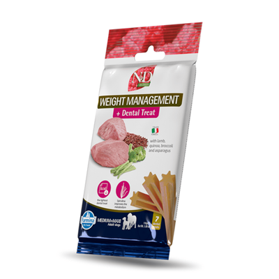 N&D Farmina Dog Adult Medium&Maxi Dental Treat Weight Management 100g