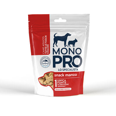 Monopro Dog Adult All breeds Snack Manzo 100 gr