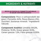 Gourmet Nature's Creation Fiocchi di Tonnetto in gelée con Pesce bianco 70gr