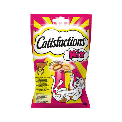 Catisfactions Snack Cat Manzo e Formaggio 60 g