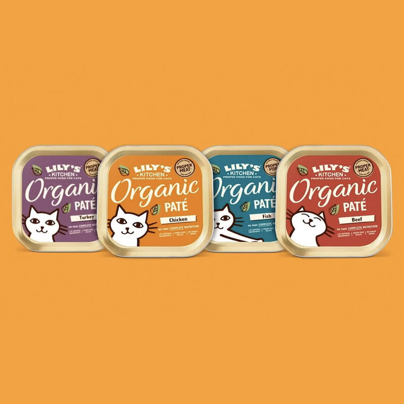 Lily's Kitchen Cat Adult Organic Paté 8x85 gr
