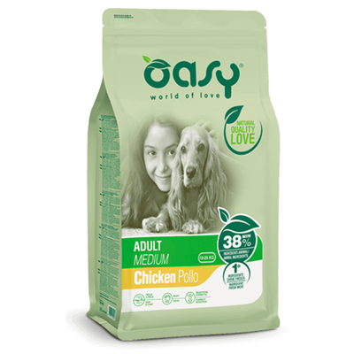 Oasy Dog Pollo Adult Medium 12kg