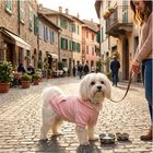 L'Isola dei Tesori Felpa Urban per cani Tg. 35 Rosa