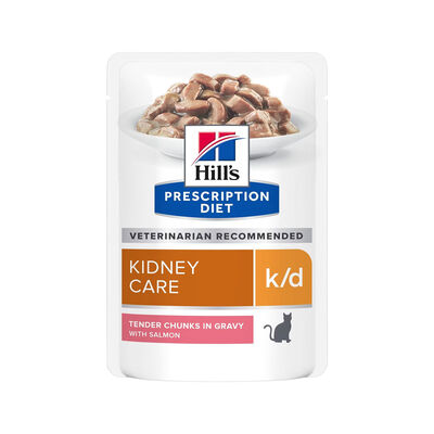 Hill's Prescription Diet Cat k/d con Salmone 85 gr.